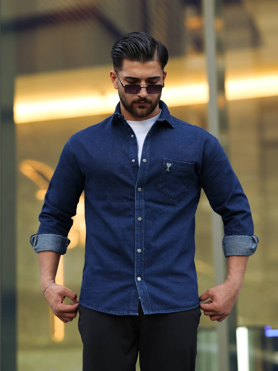 Chemise Ami en Jean
